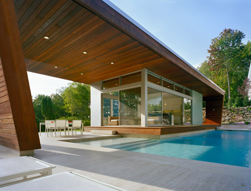 Wilton Swimming Pool House Design Photos